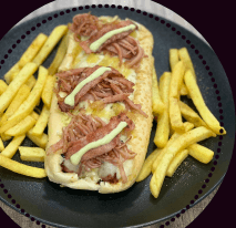 Hot Dog Italohawaiano