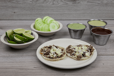 Taco de Bistec con Queso