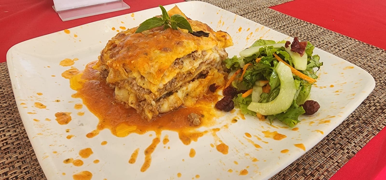 Combo Lasaña Italiana + Refresco