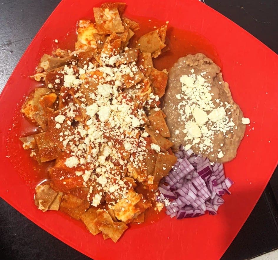 Chilaquiles Rojos