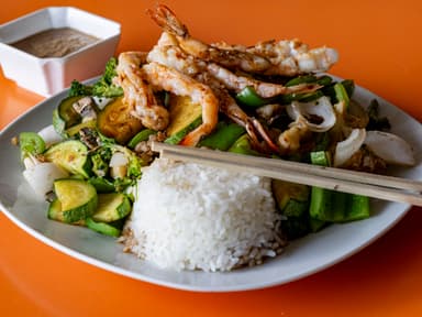 Teppanyaki Camarón