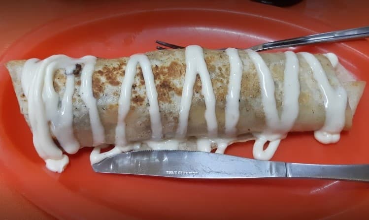 Burrito de Bistec con Queso