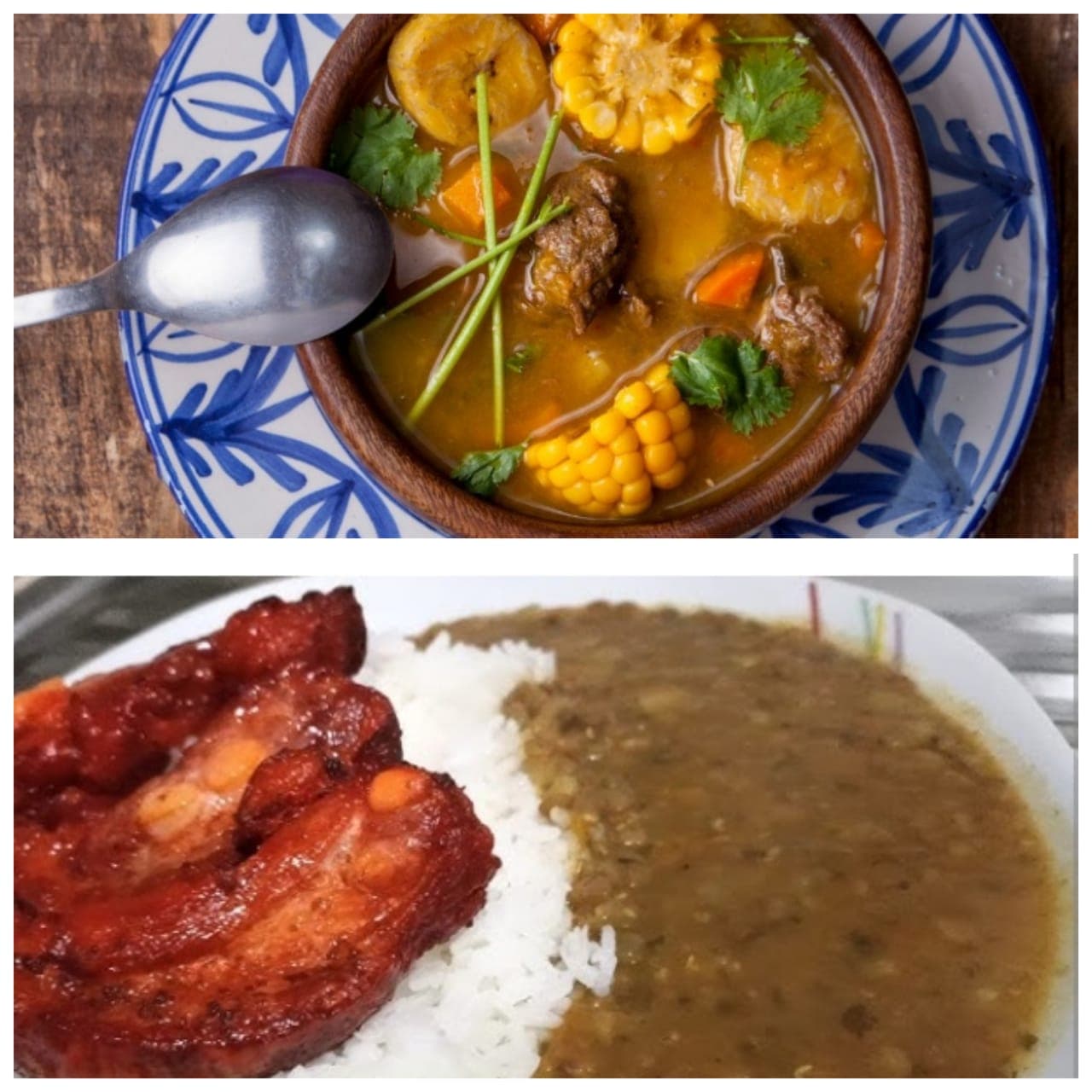 Sancocho de res más Filete de Cerdo