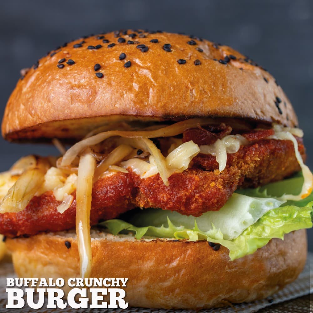 BUFFALO CRUNCHY BURGER