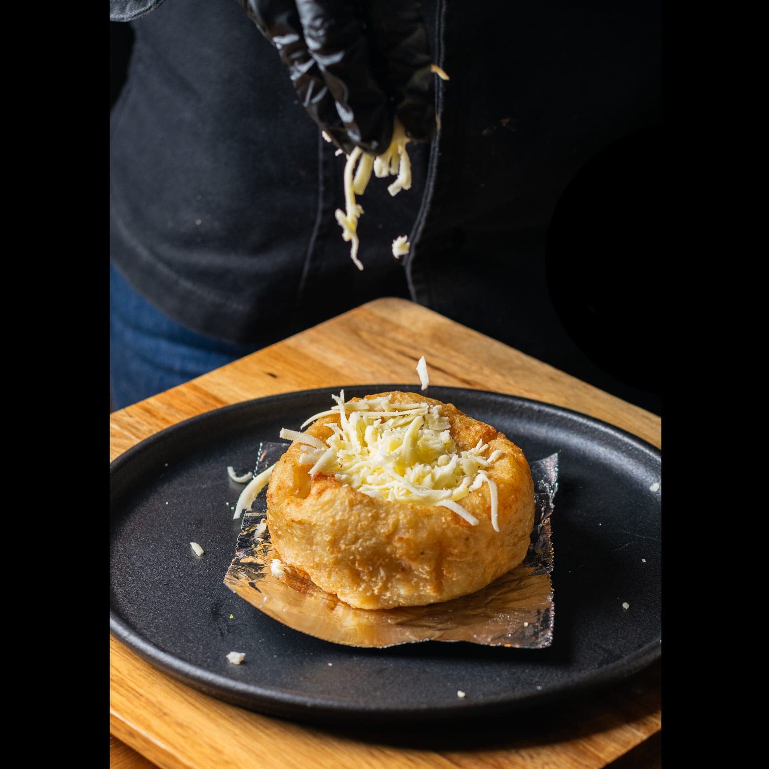 Papa al Horno Rellena de Pollo y Queso 400 G