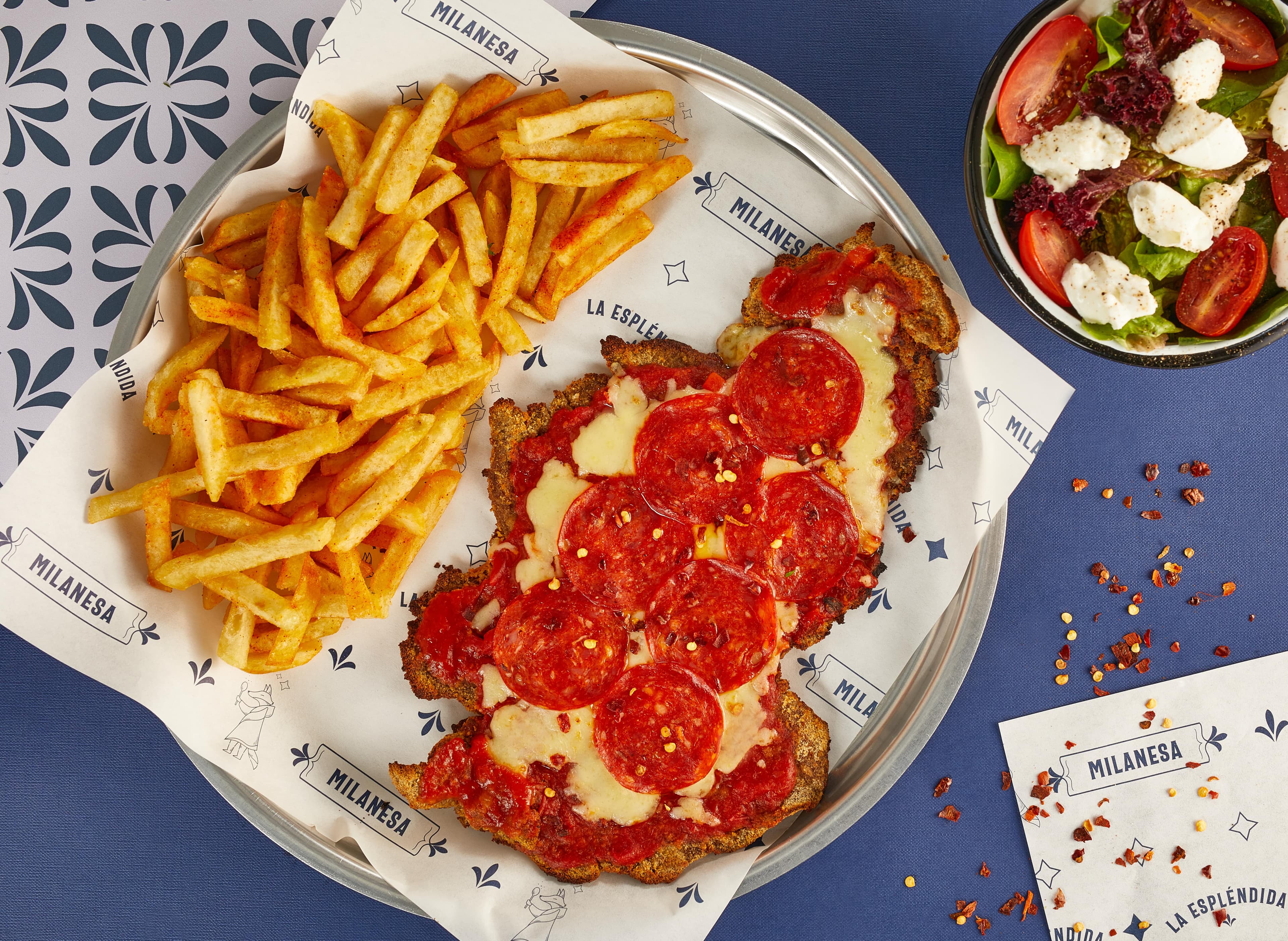 Combo Milanesa Pepperoni