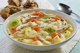 Sopa de Pollo con Verduras