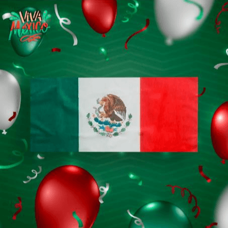 Bandera de México para Fiestas Patrias