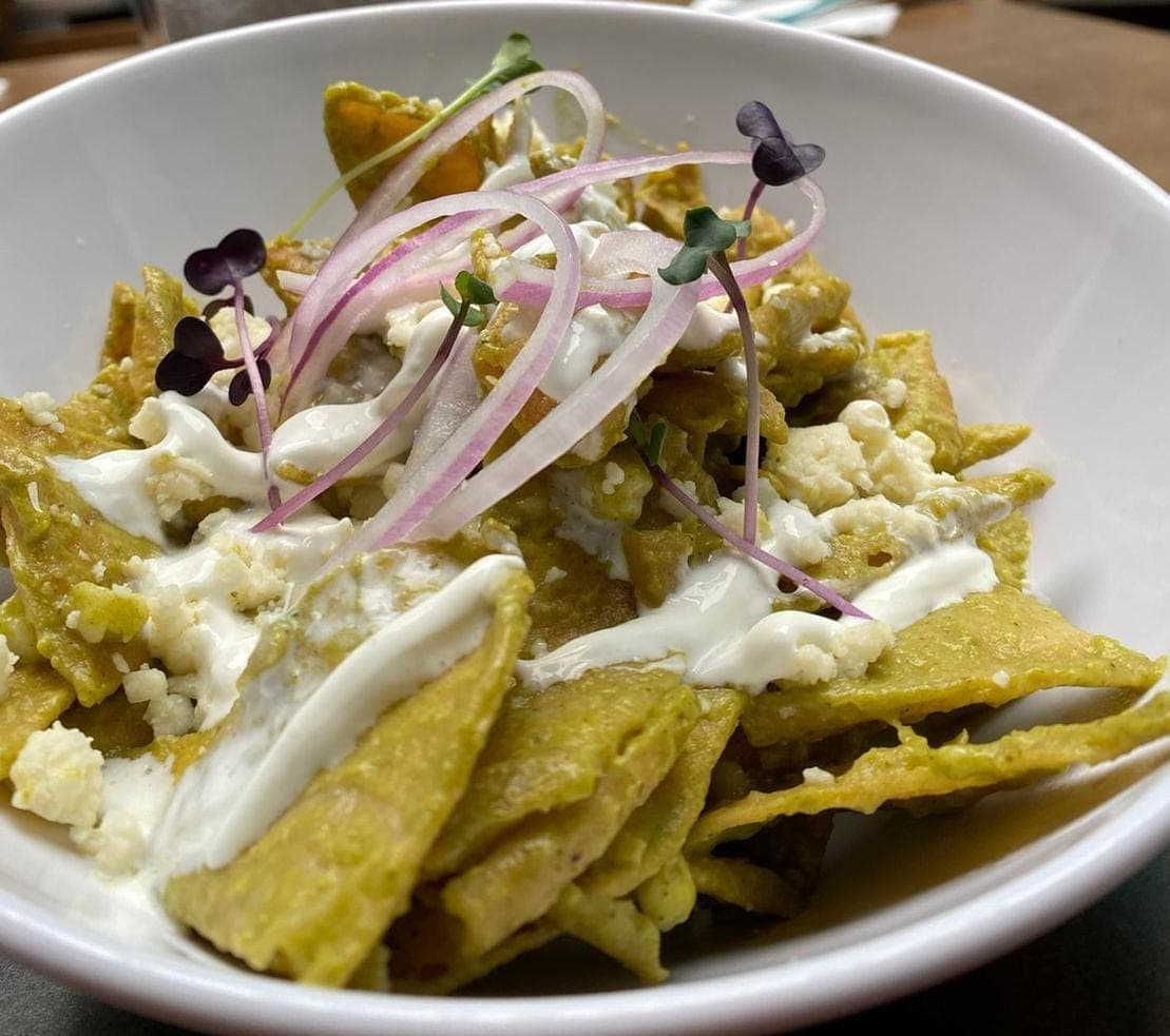 Chilaquiles Verdes Poblanos