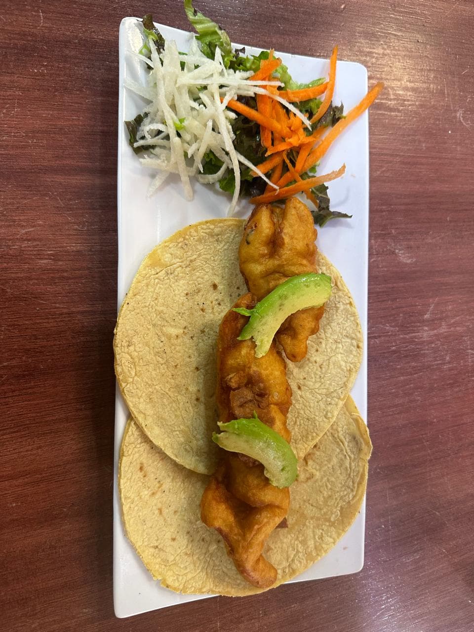 Taco de Camarón Capeado