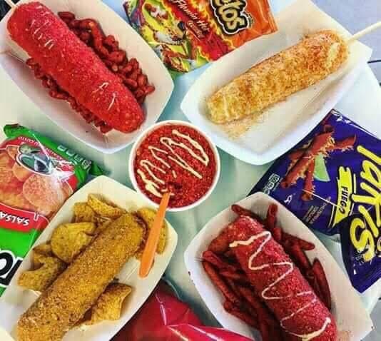 Elote Con Fritura Triturada