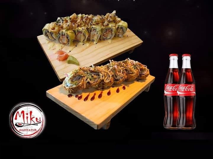 Combo x40 piezas + 2 Bebidas de 600 ml