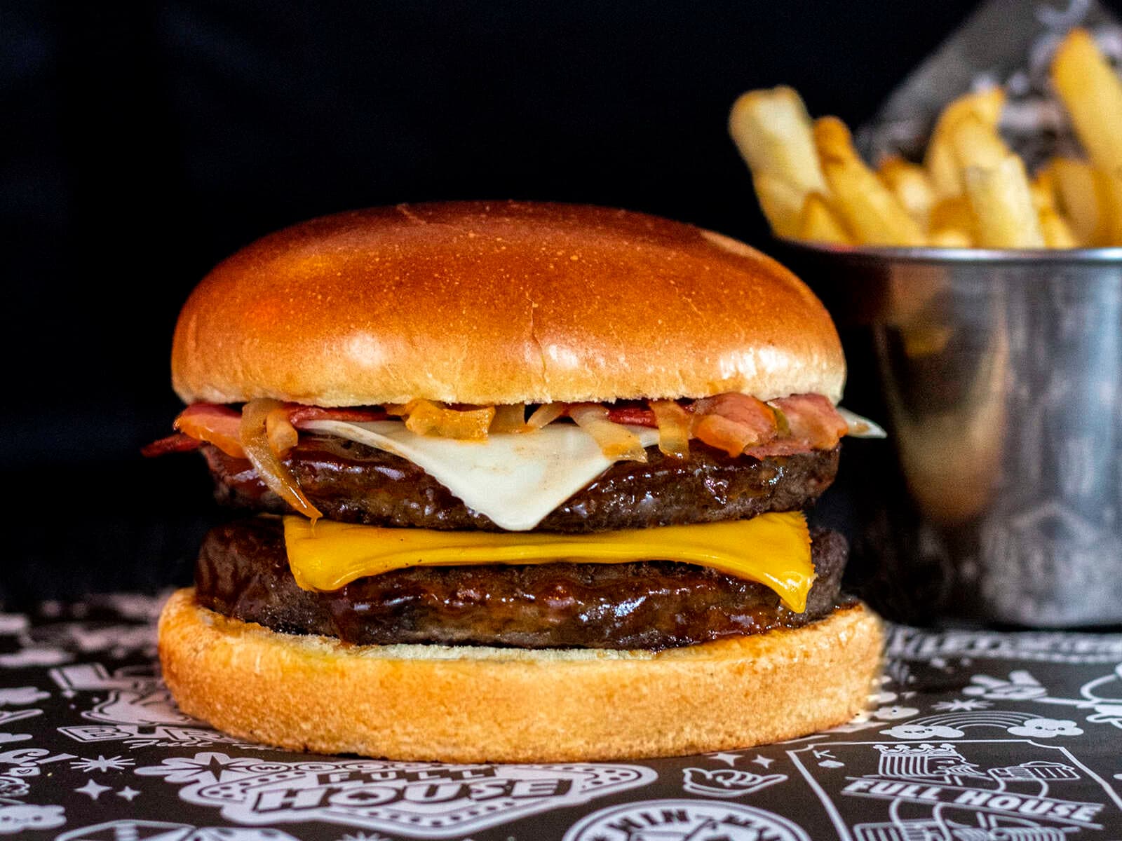 Full BBQ Doble Burger