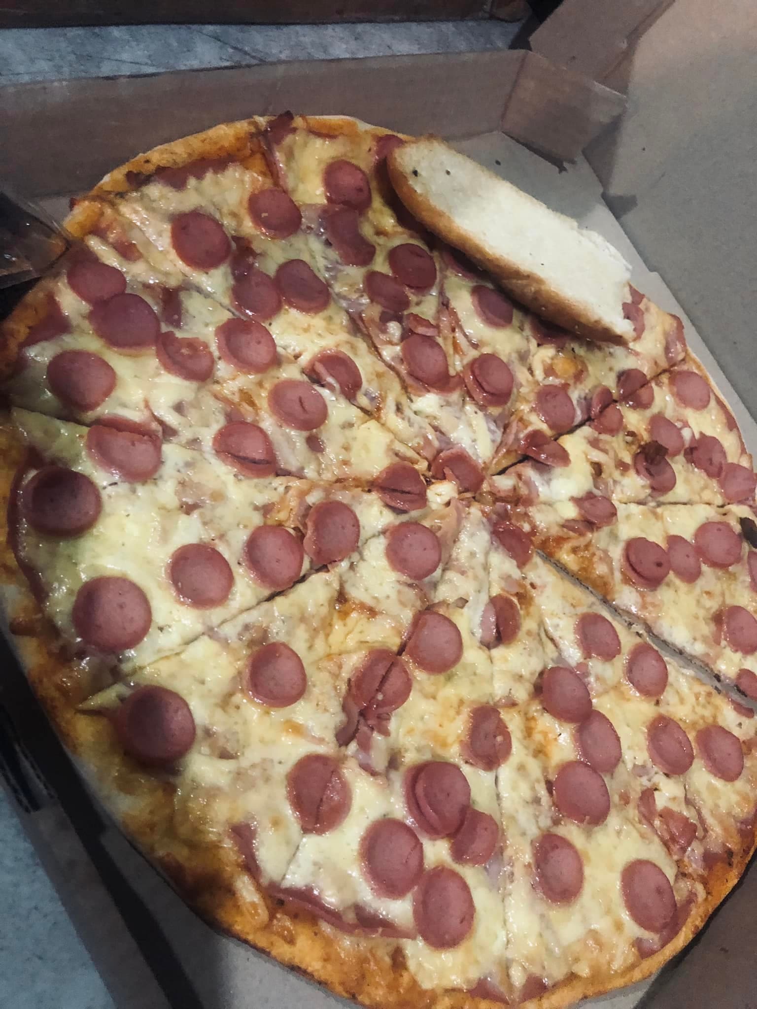 Pizza de 2 ingredientes