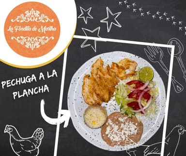 Pechuga de pollo a la plancha