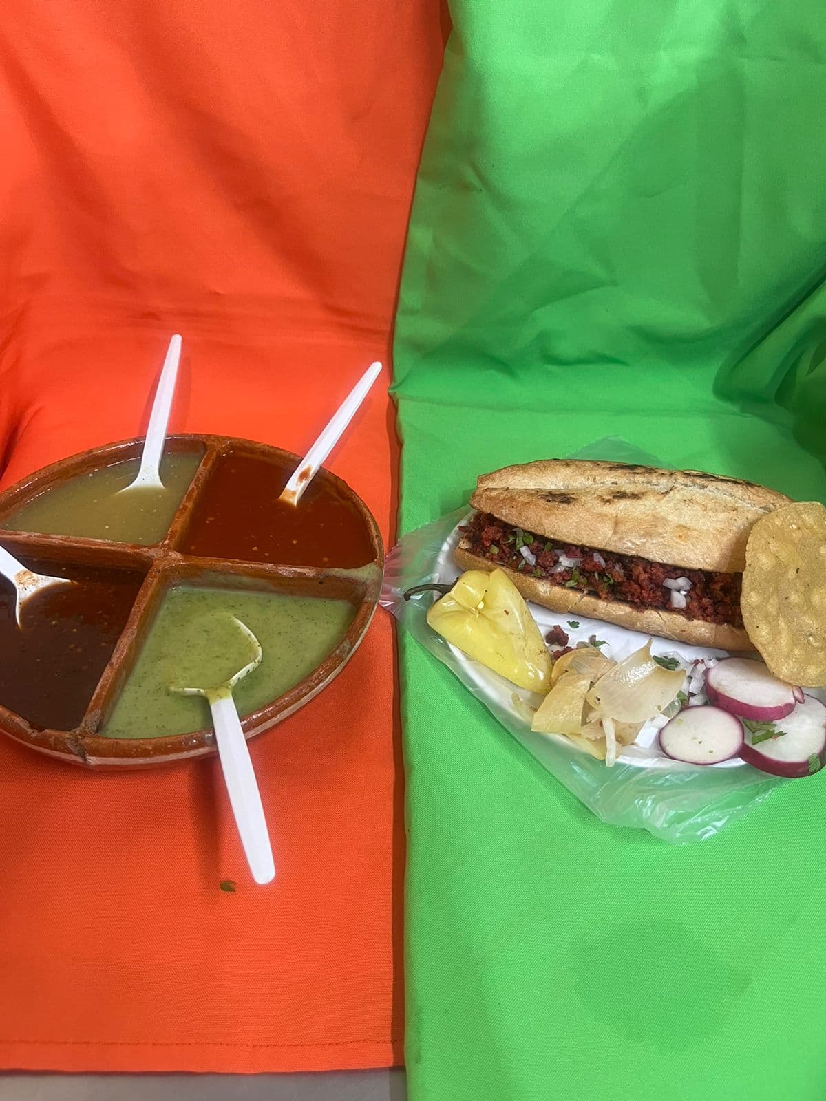 Lonche de Chorizo