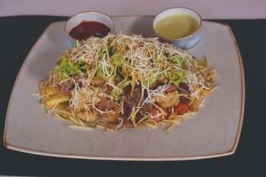 Salchipapa Súper Especial al Wok Personal