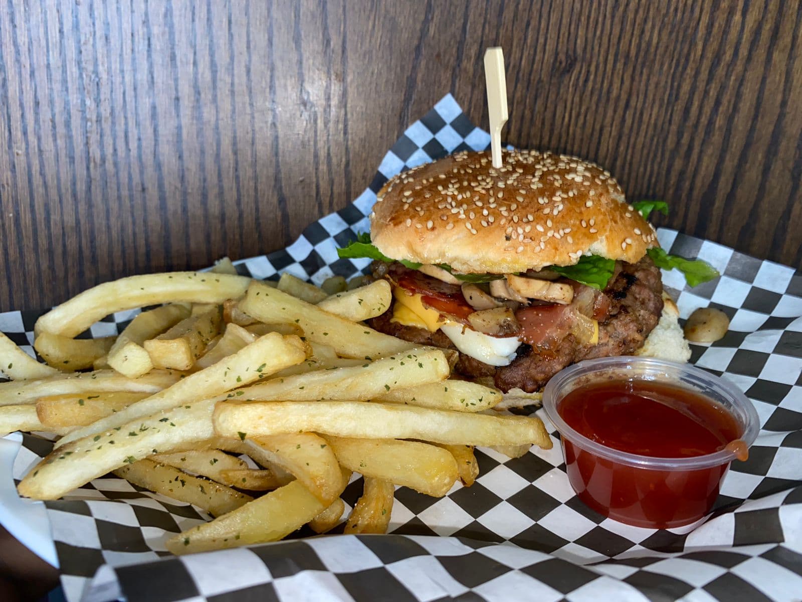 Hamburguesa La serrana