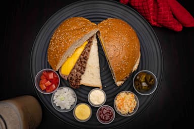 Hamburguesa Americana.