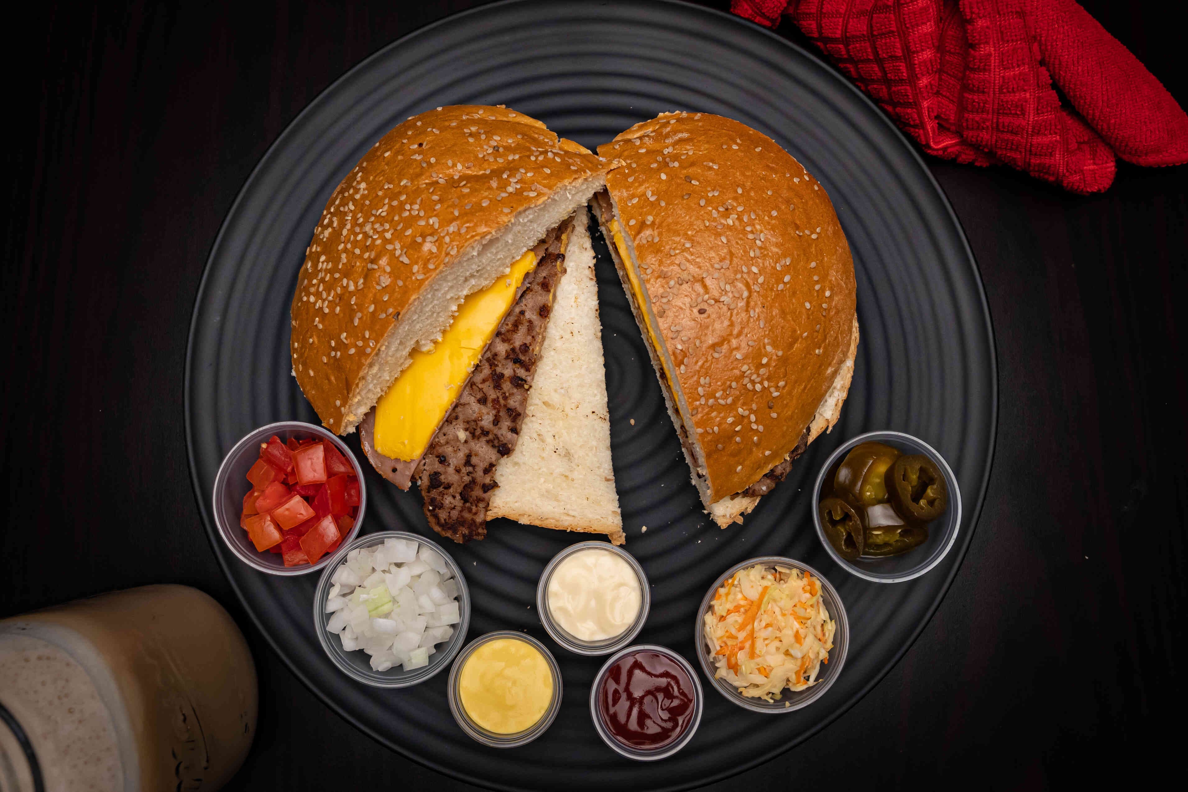 Hamburguesa Americana.