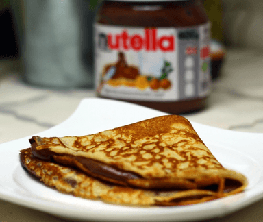 Crepas con Nutella