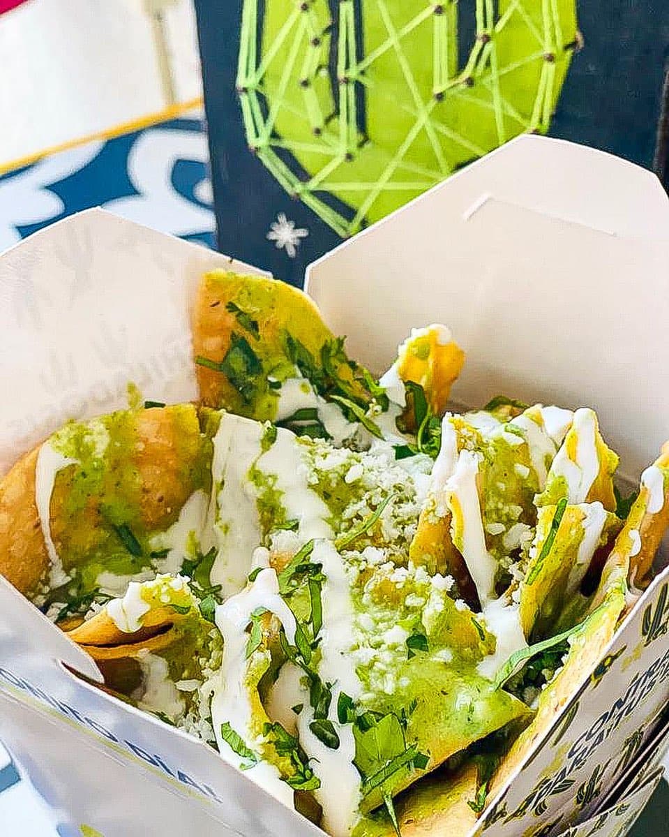 Chilaquiles Verdes con Proteína