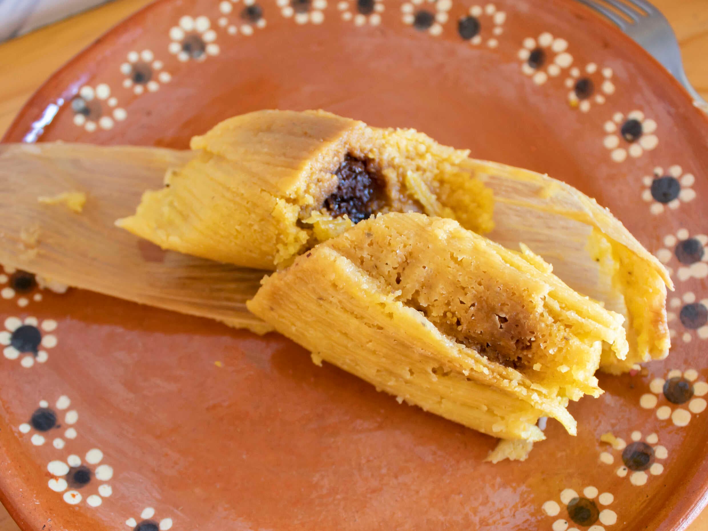 Tamal de Piña con Coco