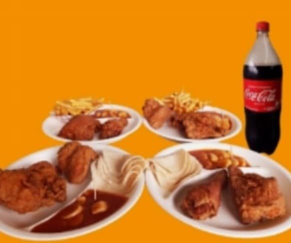 Combo 2 ( 1 Pollo Frito + 2 Papas + Refresco 2L)