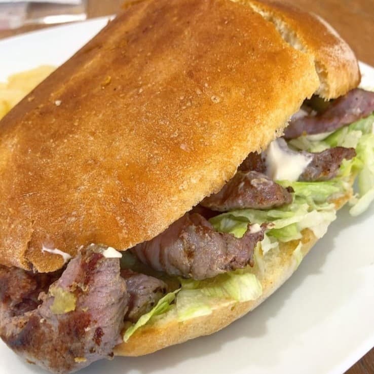 Torta de Arrachera