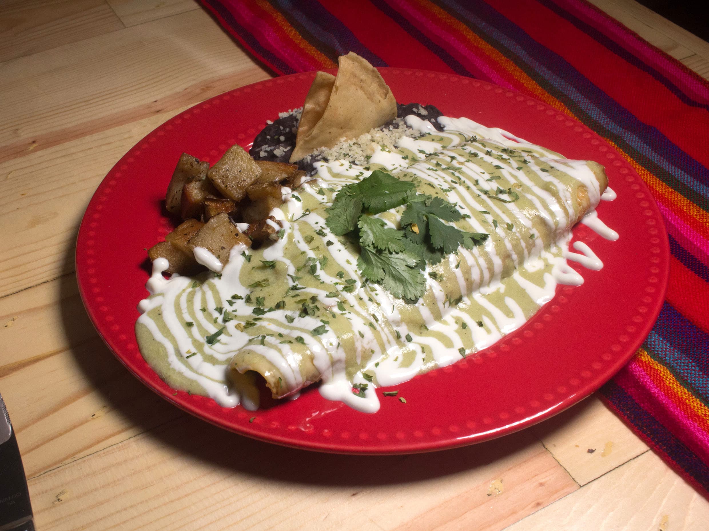 Omelette Poblano