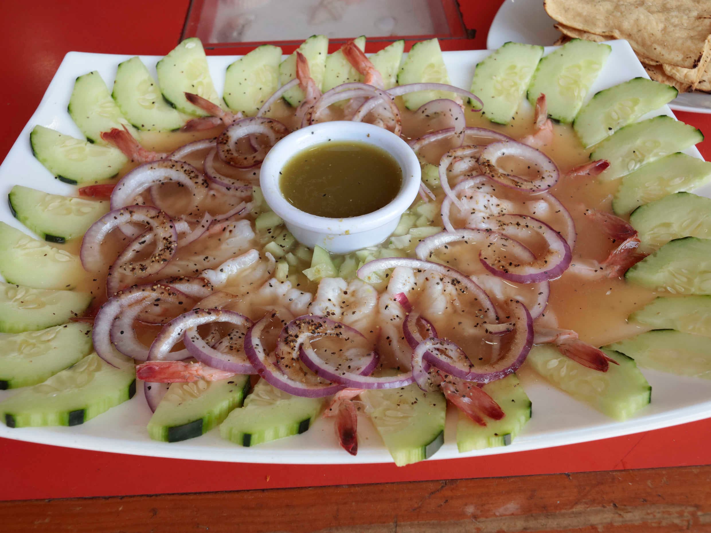 Camarones al Aguachil