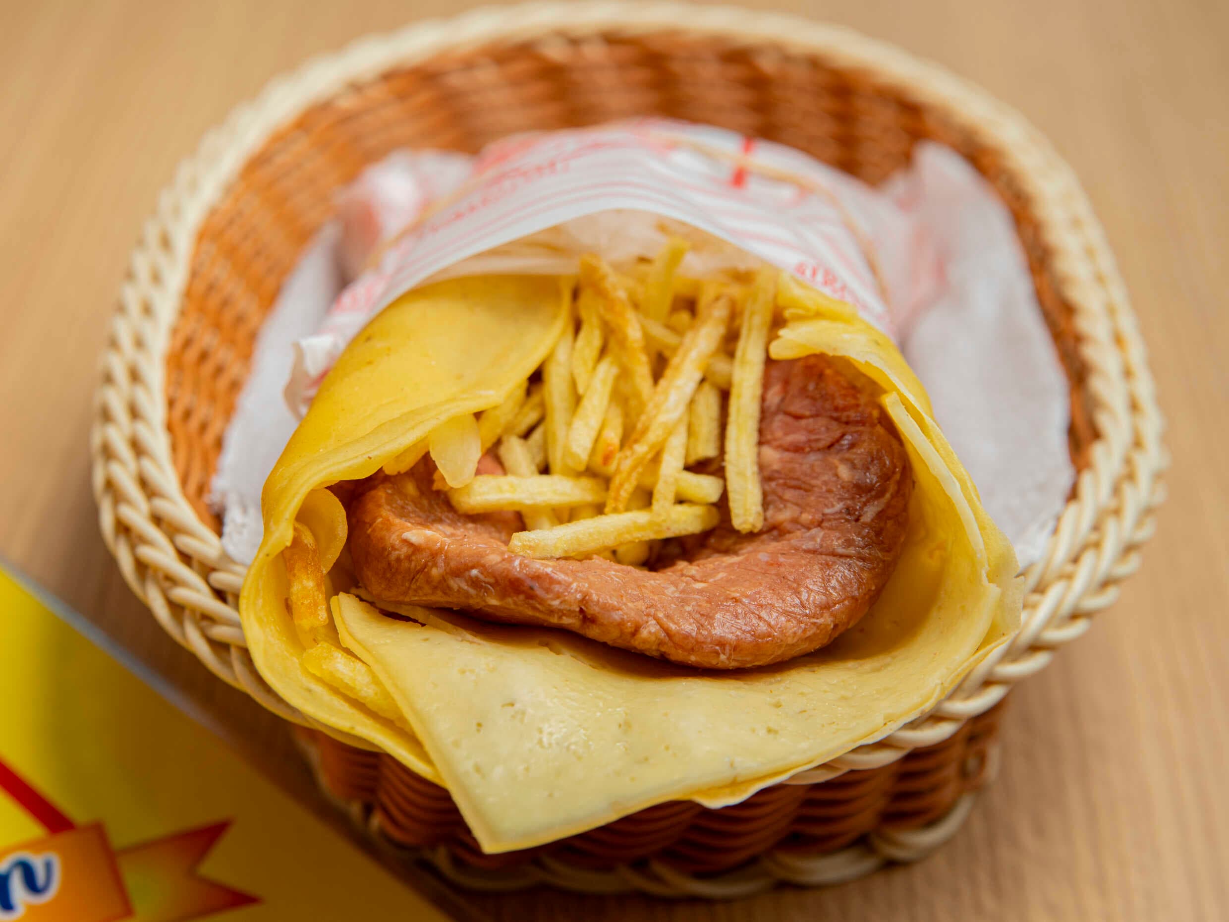 Enchilada de Hamburguesa