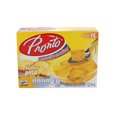 Pronto Gelatina Piña 84 grs