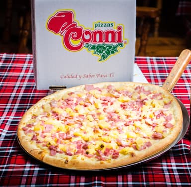 Pizza Jamón y Piña