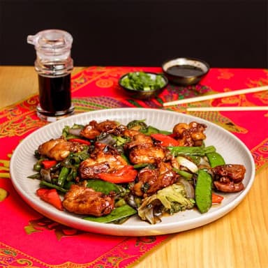 Pollo en Trozo con Verduras