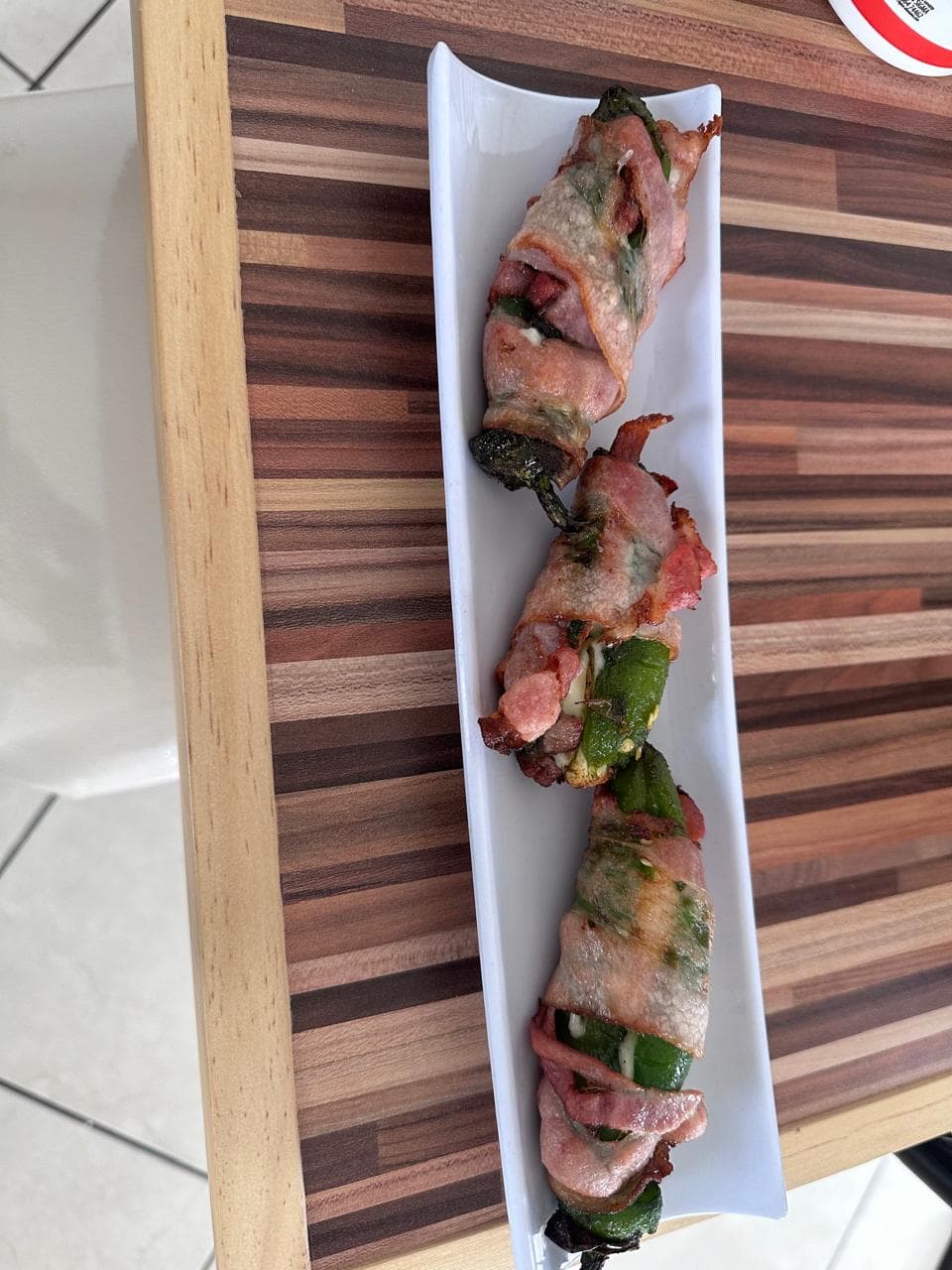Jalapeños Rellenos 3 pzas