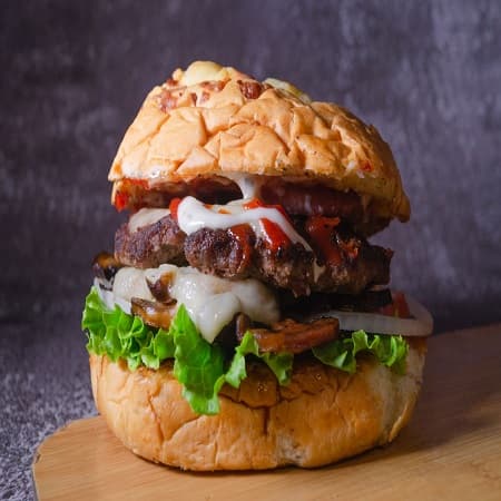 Hamburguesa de Champiñones