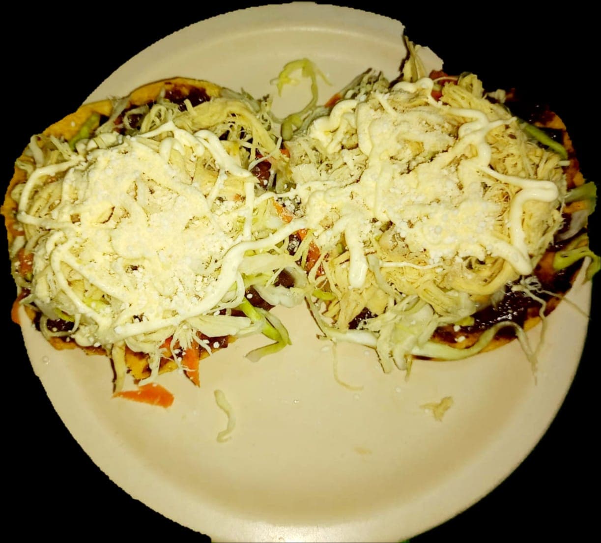 Tostadas de Pollo