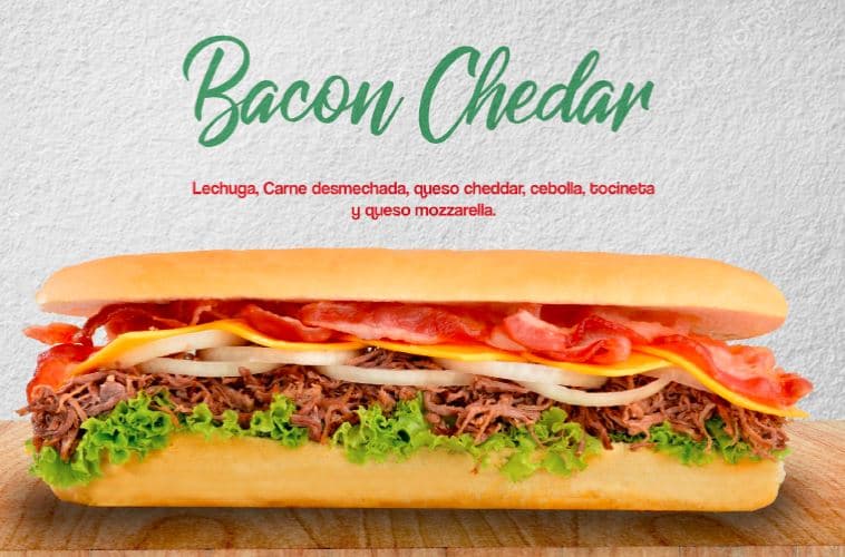 Sandwich Bacon Cheddar en Promo