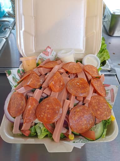 Ensalada Grande Carnes Frías