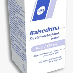 Balsedrina Dextrometorfano 300mg/100mL Jarabe con 120 ml