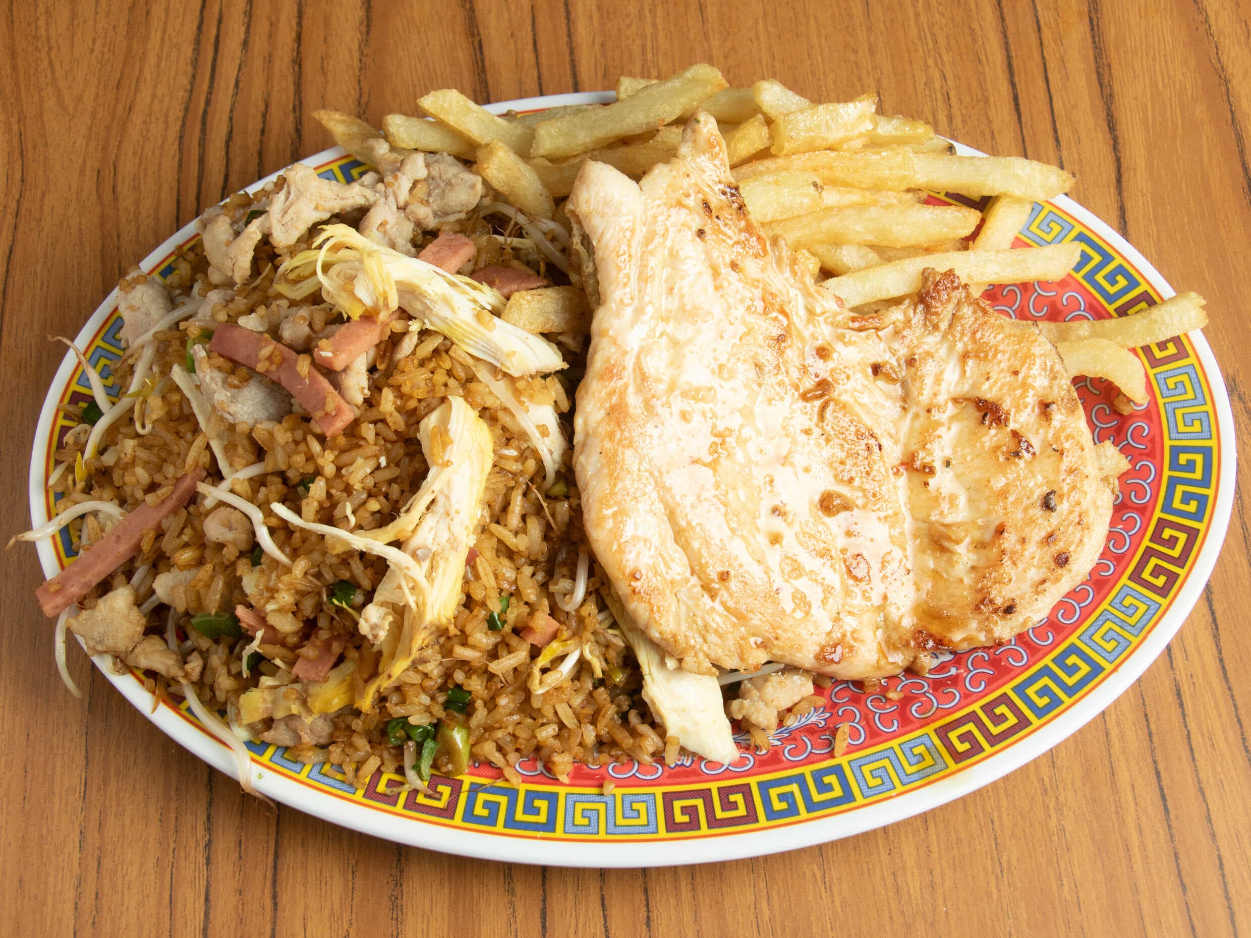 Menú con Pechuga a la Plancha