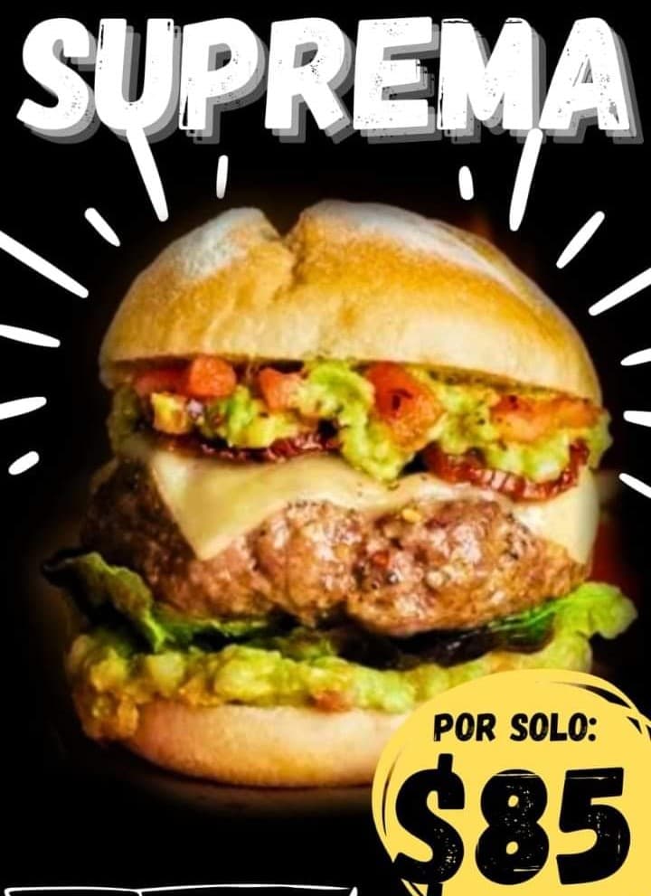 Hamburguesa Súper + Papas