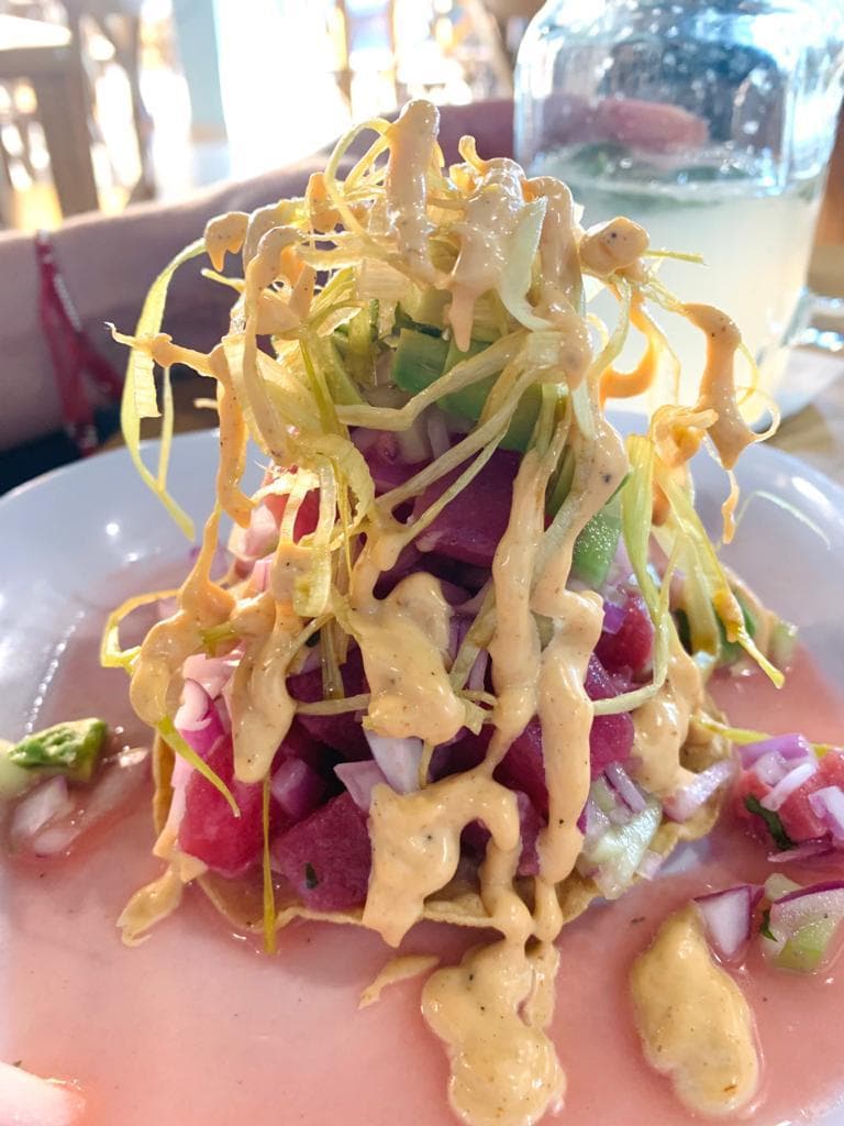 Tostada de Atún