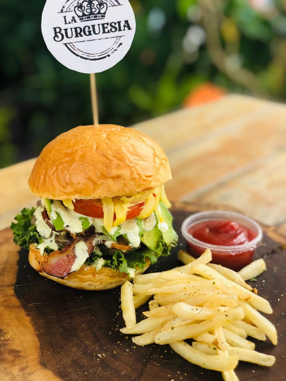 Hamburguesa La Condesa