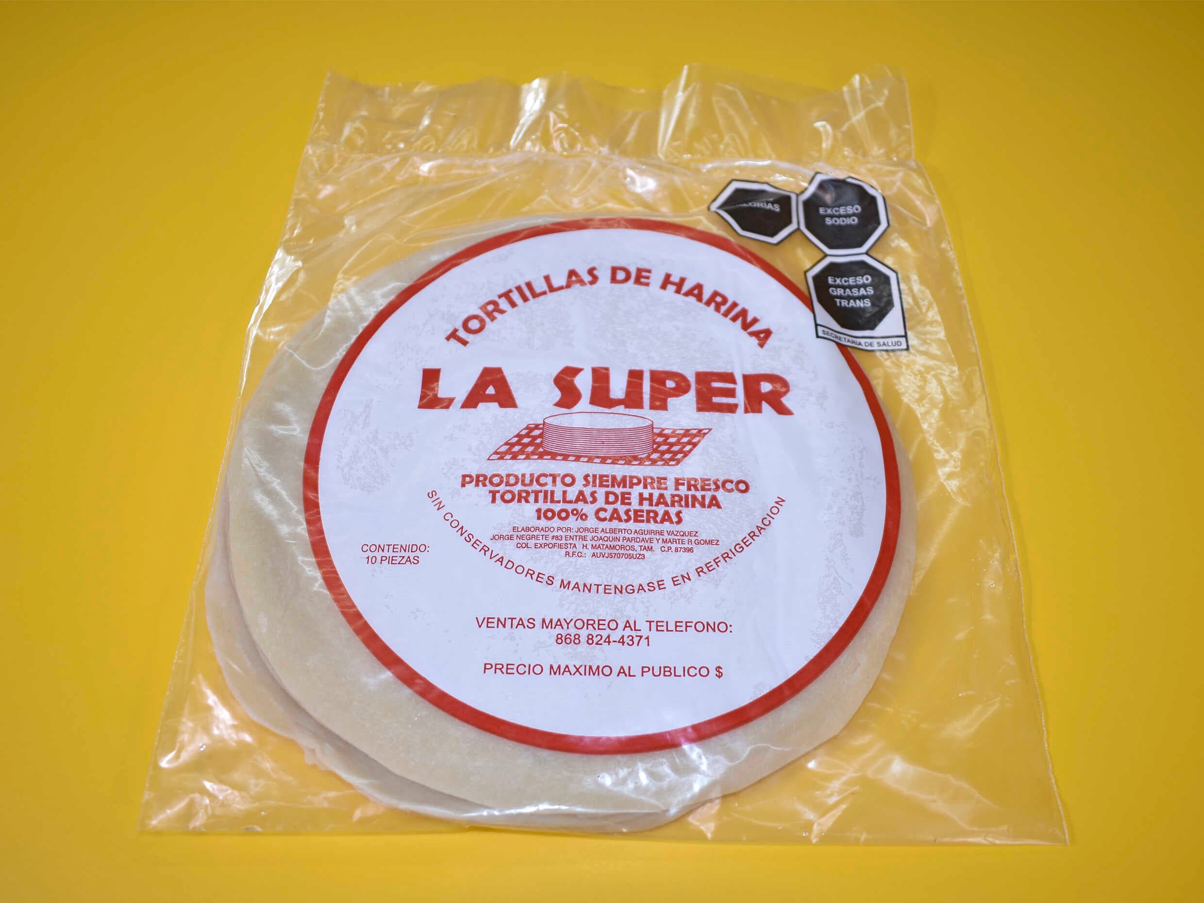 Tortillas de Harina
