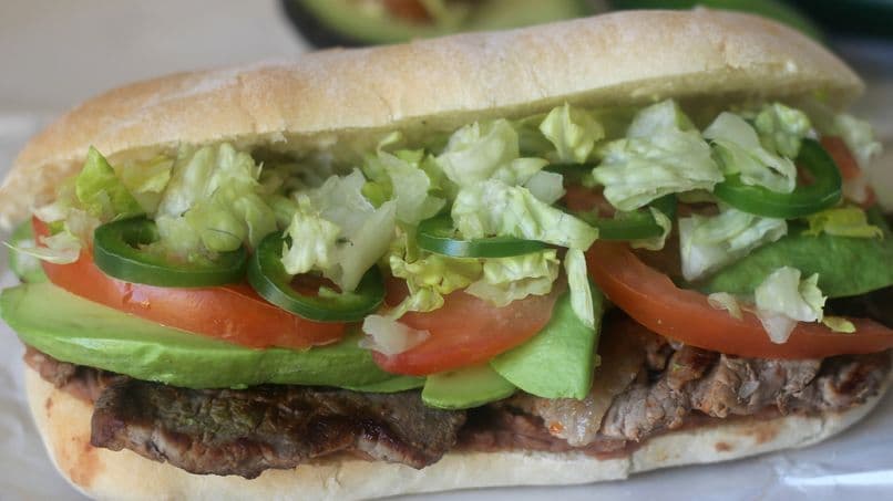 Lonches con Asada