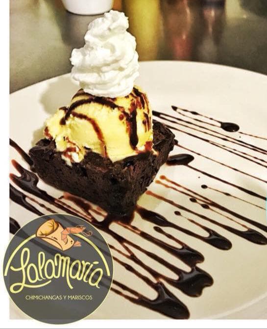 Brownie con Helado