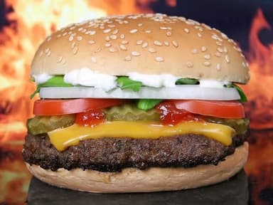 Hamburguesas con Papa