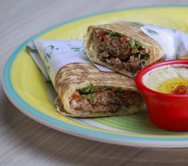 Sándwich de Kibbe..